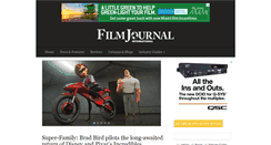 Desktop Screenshot of filmjournal.com