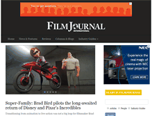 Tablet Screenshot of filmjournal.com