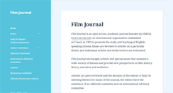 Desktop Screenshot of filmjournal.org